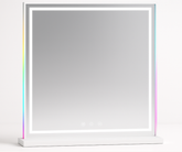 Light Strip Mirror with RGB and Bluetooth Speaker
