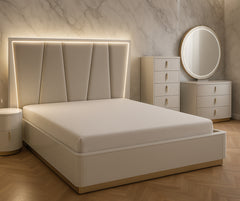 2407 Modern Bedroom Set with Lift-Up Storage Bed