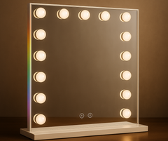 Vanity Mirror with RGB and Bluetooth Speaker